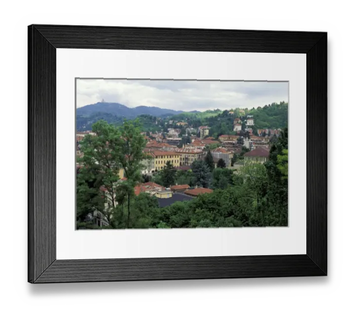 Framed Print : Europe, Italy, Turin. Town view