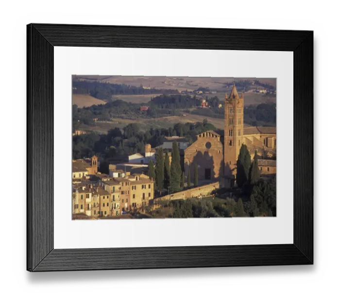 Framed Print : Italy, Tuscany, Siena. The Basilica di Santa Maria dei Servi with people practicing Framed Print : Italy, Tuscany, Siena. The Basilica di Santa Maria dei Servi with people practicing