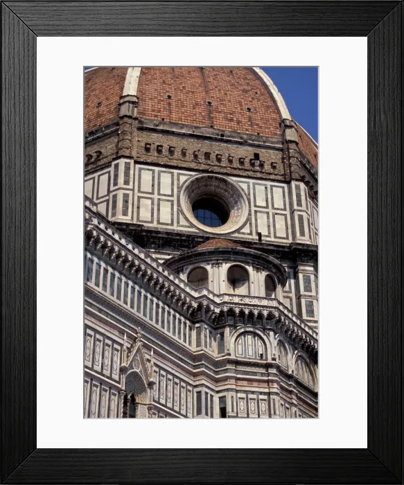 Framed Print : Europe, Italy, Florence, Tuscany, dome of the Duomo
