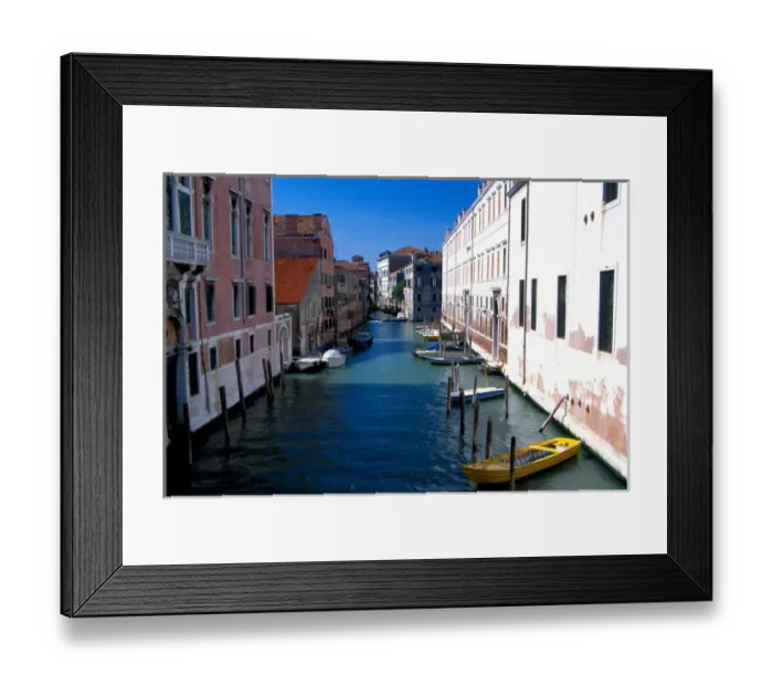 Framed Print : Europe, Italy, Venice. Canal in Venice Framed Print : Europe, Italy, Venice. Canal in Venice