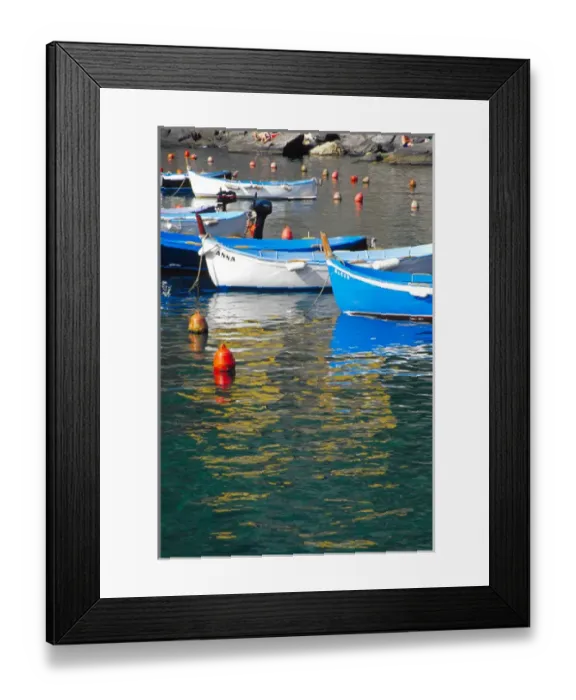 Framed Print : Europe, Italy, Cinque Terre. Boats in Vernazza harbor Framed Print : Europe, Italy, Cinque Terre. Boats in Vernazza harbor