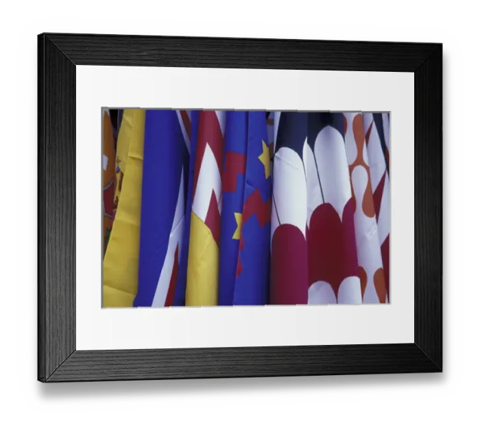 Framed Print : Italy, Tuscany, Siena Flags of contrade (neighborhoods) Framed Print : Italy, Tuscany, Siena Flags of contrade (neighborhoods)