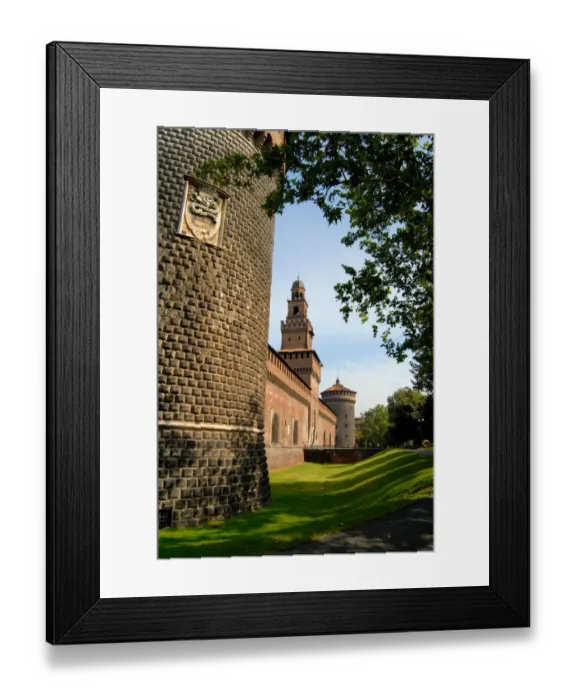 Framed Print : 04. Italy, Milan, Castello Sforzesco, front entrance Framed Print : 04. Italy, Milan, Castello Sforzesco, front entrance