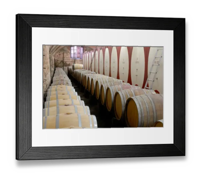 Framed Print : 04. Italy, wine cellar of Poggi Winery near Bardolino (Editorial Usage Only) Framed Print : 04. Italy, wine cellar of Poggi Winery near Bardolino (Editorial Usage Only)