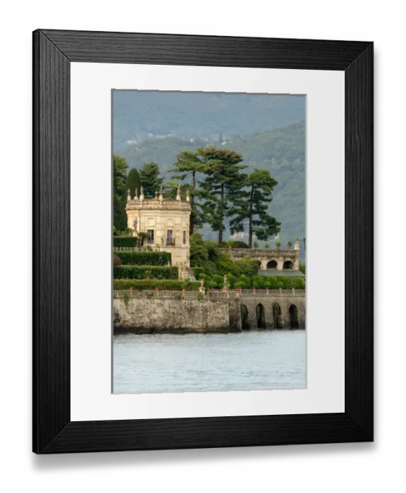 Framed Print : 04. Italy, Stresa, Lake Maggiore, Isola Bella
