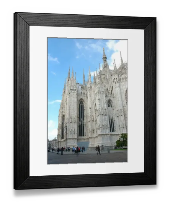 Framed Print : 04. Italy, Milan, back view of the Duomo (Editorial Usage Only) Framed Print : 04. Italy, Milan, back view of the Duomo (Editorial Usage Only)