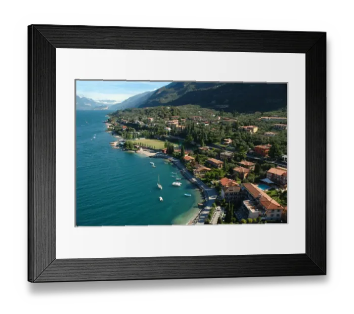 Framed Print : 04. Italy, Malcesine, Lake Garda coastline Framed Print : 04. Italy, Malcesine, Lake Garda coastline