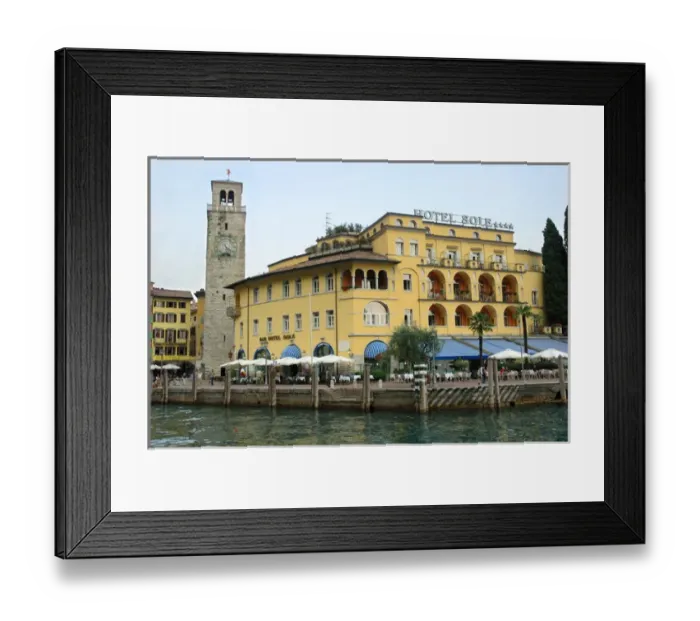 Framed Print : 04. Italy, Riva del Garda, Lake Garda, town center (Editorial Usage Only) Framed Print : 04. Italy, Riva del Garda, Lake Garda, town center (Editorial Usage Only)