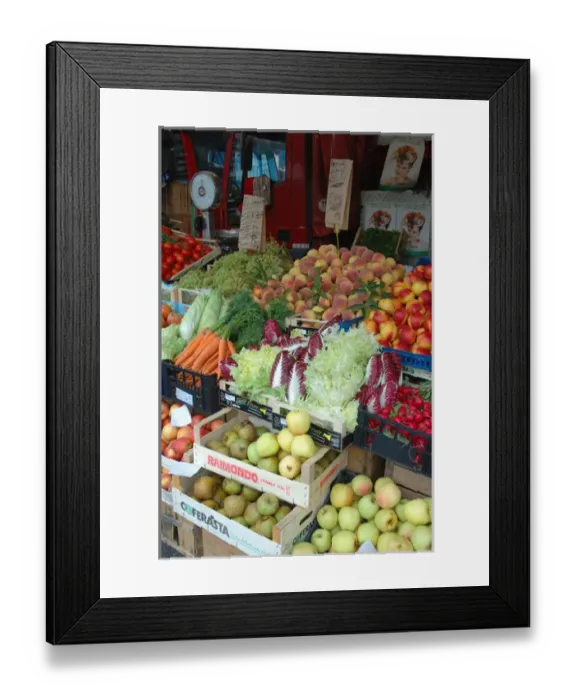 Framed Print : 04. Italy, Arona, Lake Maggiore, fruits and vegetables at open-air market Framed Print : 04. Italy, Arona, Lake Maggiore, fruits and vegetables at open-air market