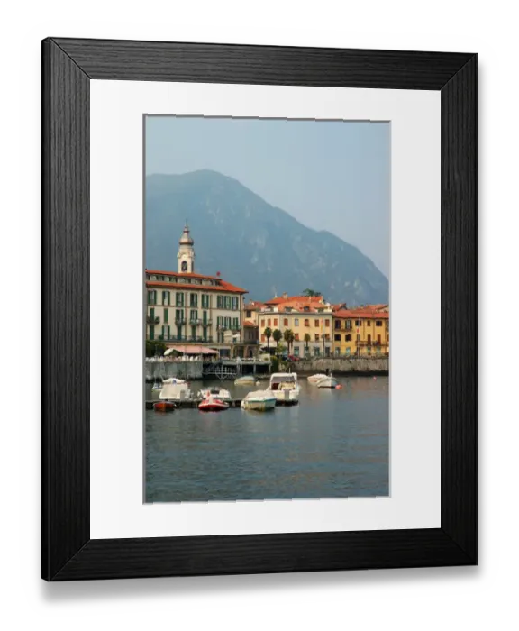 Framed Print : 04. Italy, Lake Como, Menaggio waterfront Framed Print : 04. Italy, Lake Como, Menaggio waterfront
