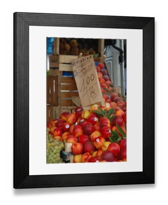 Framed Print : 04. Italy, Arona, Lake Maggiore, fruit at open-air market Framed Print : 04. Italy, Arona, Lake Maggiore, fruit at open-air market
