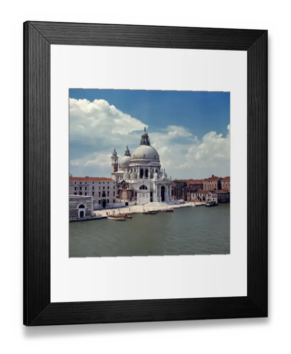 Framed Print : Europe, Italy, Venice. There are over one million pillings supporting Santa Maria Framed Print : Europe, Italy, Venice. There are over one million pillings supporting Santa Maria