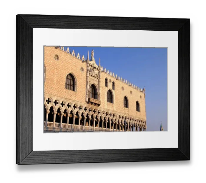 Framed Print : Europe, Italy, Venice. Palazzo Ducale