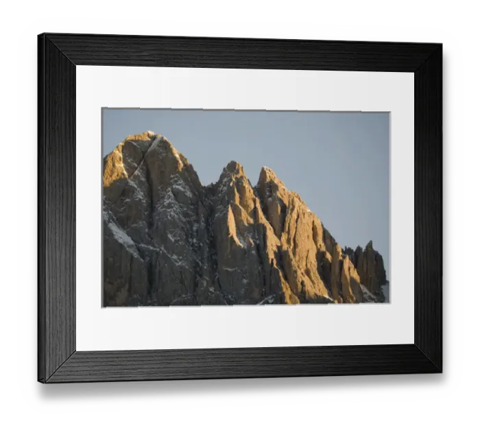 Framed Print : Italy, Trentino - Alto Adige, Bolzano province, Dolomites, Val di Funes, Santa Maddalena
