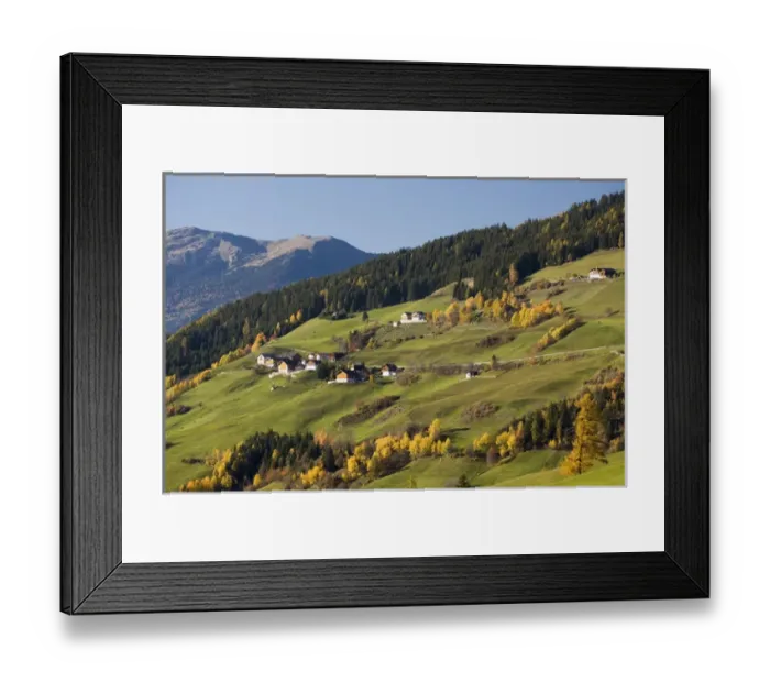 Framed Print : Italy, Trentino - Alto Adige, Bolzano province, Val di Funes, Santa Maddalena Framed Print : Italy, Trentino - Alto Adige, Bolzano province, Val di Funes, Santa Maddalena
