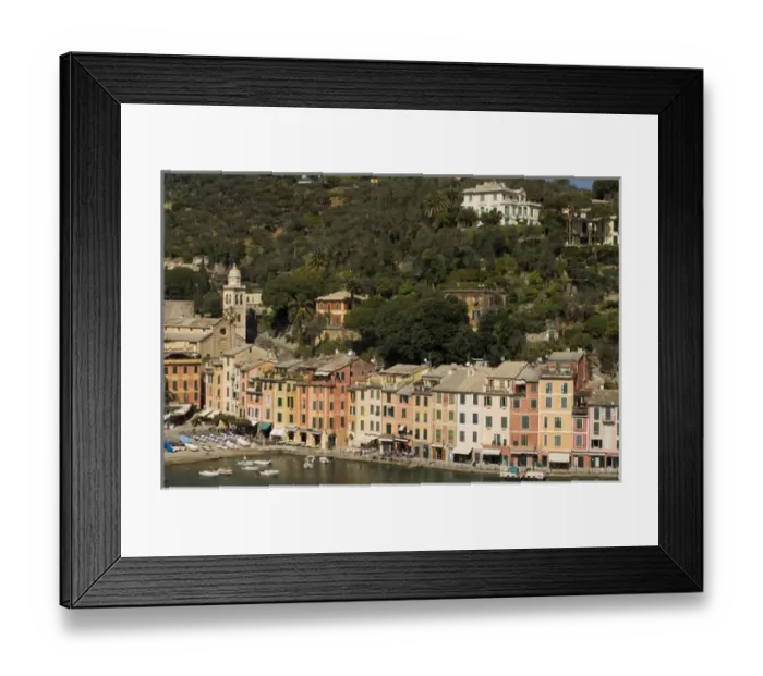 Framed Print : Portofino, Liguria, Italy