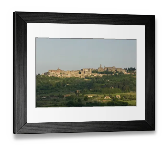 Framed Print : Montepulciano, Val d Orcia, Siena province, Tuscany, Italy Framed Print : Montepulciano, Val d Orcia, Siena province, Tuscany, Italy