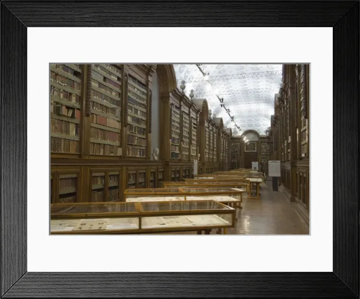 Framed Print : Biblioteca (Library) Palatina, Parma, Emilia-Romagna, Italy Framed Print : Biblioteca (Library) Palatina, Parma, Emilia-Romagna, Italy