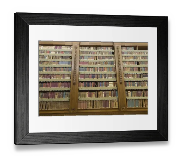 Framed Print : Biblioteca (Library) Palatina, Parma, Emilia-Romagna, Italy