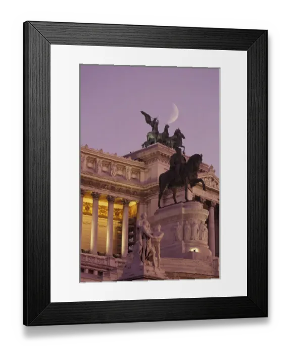 Framed Print : Italy, Rome. Vittoro Emmanuel Monument Framed Print : Italy, Rome. Vittoro Emmanuel Monument