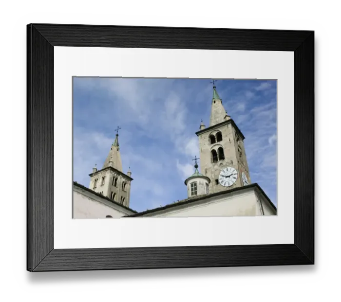 Framed Print : Europe, Italy, Valle d Aosta-AOSTA: Cathedral Santa Maria Assunta (12th century) Framed Print : Europe, Italy, Valle d Aosta-AOSTA: Cathedral Santa Maria Assunta (12th century)