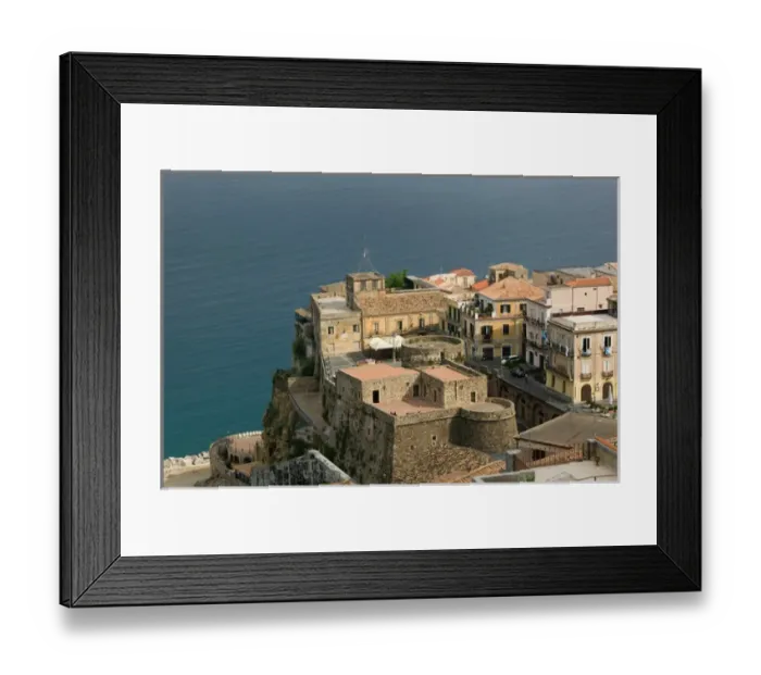 Framed Print : ITALY-Calabria-PIZZO: View of the Castello Murat (15th century) Framed Print : ITALY-Calabria-PIZZO: View of the Castello Murat (15th century)