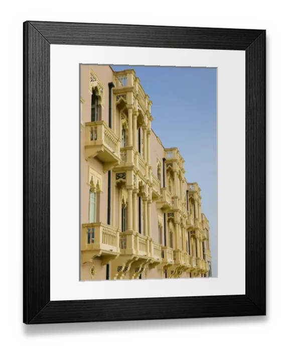 Framed Print : ITALY-Sicily-TAORMINA: Excelsior Palace Hotel  /  Exterior Detail