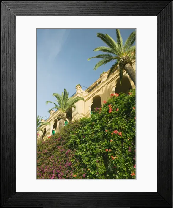 Framed Print : ITALY-Sicily-TAORMINA: San Domenico Palace Hotel- Oldest & Most Famous Monastery Framed Print : ITALY-Sicily-TAORMINA: San Domenico Palace Hotel- Oldest & Most Famous Monastery