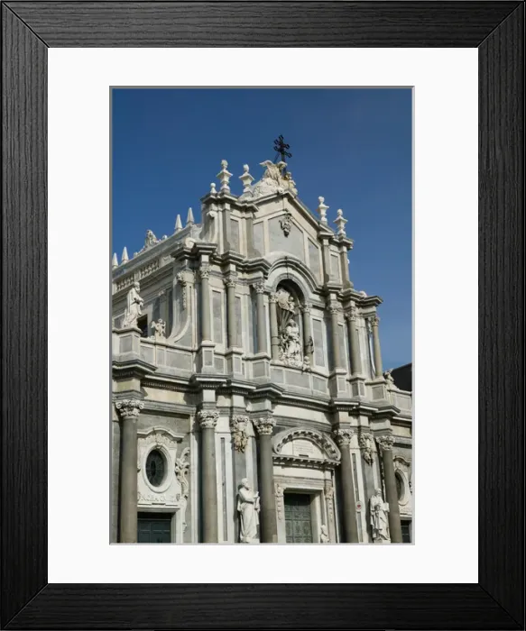 Framed Print : ITALY-Sicily-CATANIA: DUOMO / Cathedral of St. Agatha Framed Print : ITALY-Sicily-CATANIA: DUOMO / Cathedral of St. Agatha