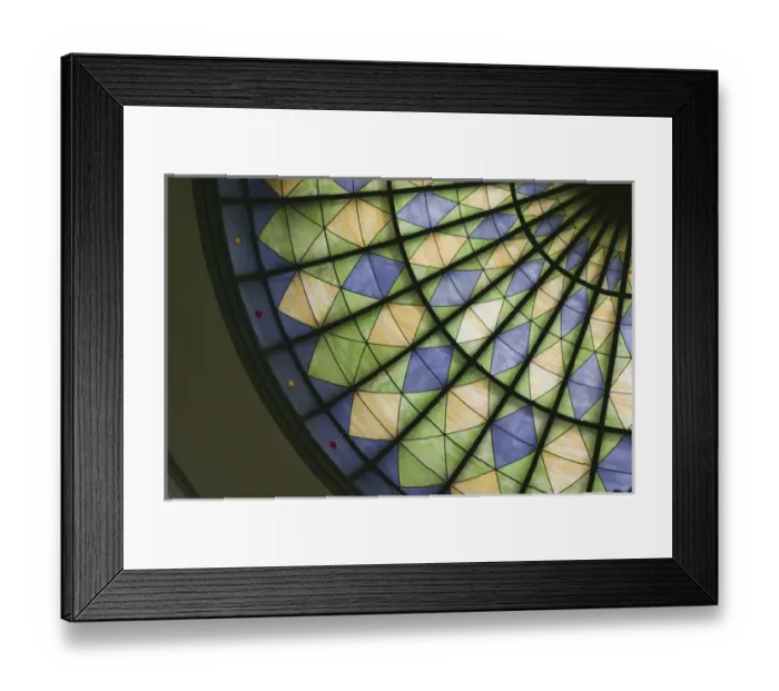 Framed Print : ITALY-Sicily-SIRACUSA (Syracuse): Ortygia Island- Grand Hotel- Stained Galss Details Framed Print : ITALY-Sicily-SIRACUSA (Syracuse): Ortygia Island- Grand Hotel- Stained Galss Details