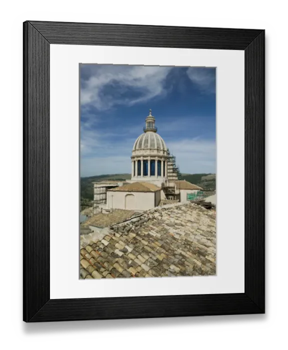 Framed Print : ITALY-Sicily-RAGUSA IBLA: Duomo di San Giorgio Cathedral