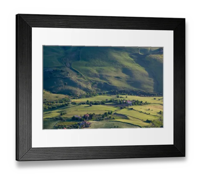 Framed Print : Italy, Sicily, Enna, Morning View of the Valley Framed Print : Italy, Sicily, Enna, Morning View of the Valley