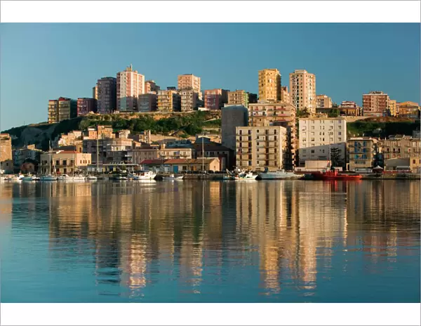 Italy, Sicily, Agrigento, Porto Empedocle, Commercial Port