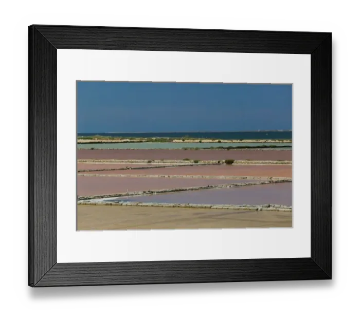 Framed Print : Italy, Sicily, Mozia. Salt Pans near Mozia Island Ancient Salt Production Area Framed Print : Italy, Sicily, Mozia. Salt Pans near Mozia Island Ancient Salt Production Area