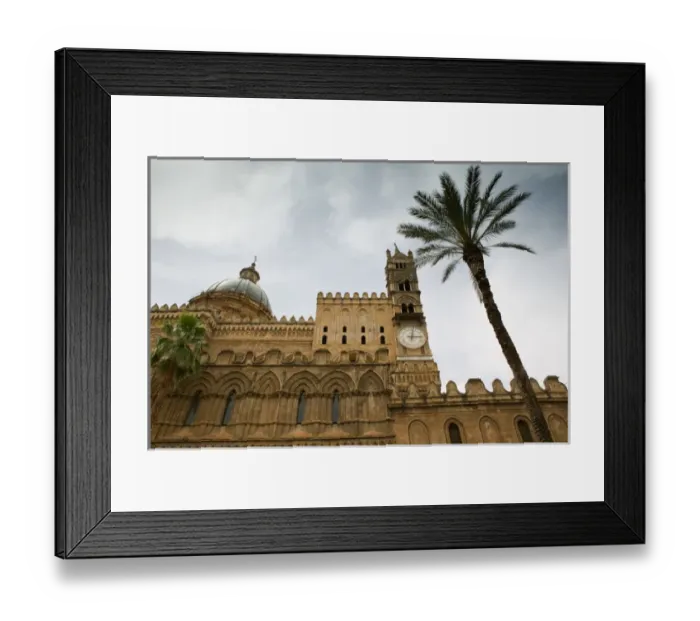 Framed Print : Italy, Sicily, Palermo, Palermo Cathedral (12th century)