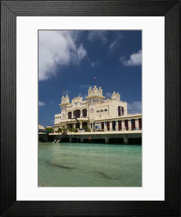 Framed Print : Italy, Sicily, Mondello, Mondello Beach Bath House Framed Print : Italy, Sicily, Mondello, Mondello Beach Bath House