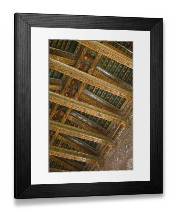 Framed Print : Italy, Sicily, Monreale, Santa Maria La Nuova Duomo (12th century) Mosaics Framed Print : Italy, Sicily, Monreale, Santa Maria La Nuova Duomo (12th century) Mosaics