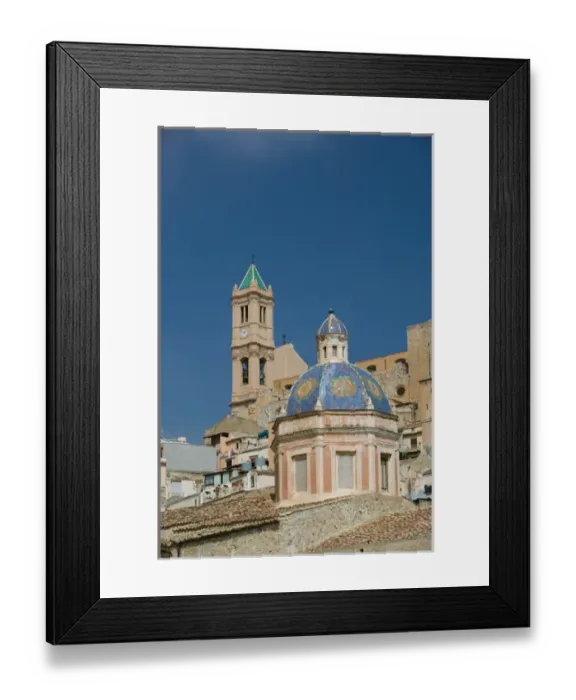 Framed Print : Italy, Sicily, Termini Imerese, Chiesa dell Annunziata Church