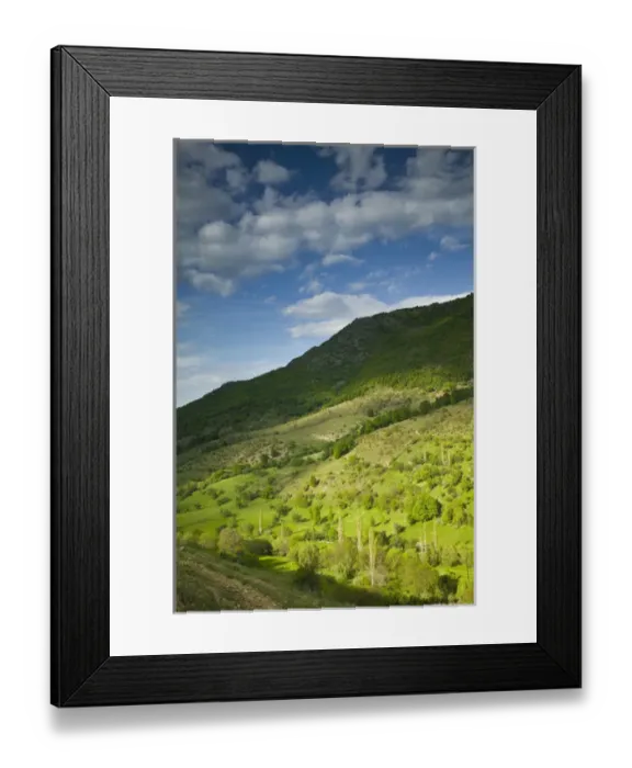 Framed Print : MACEDONIA, Pelister National Park, Maloviste Village. Old Vlach mountain village-Spring Framed Print : MACEDONIA, Pelister National Park, Maloviste Village. Old Vlach mountain village-Spring
