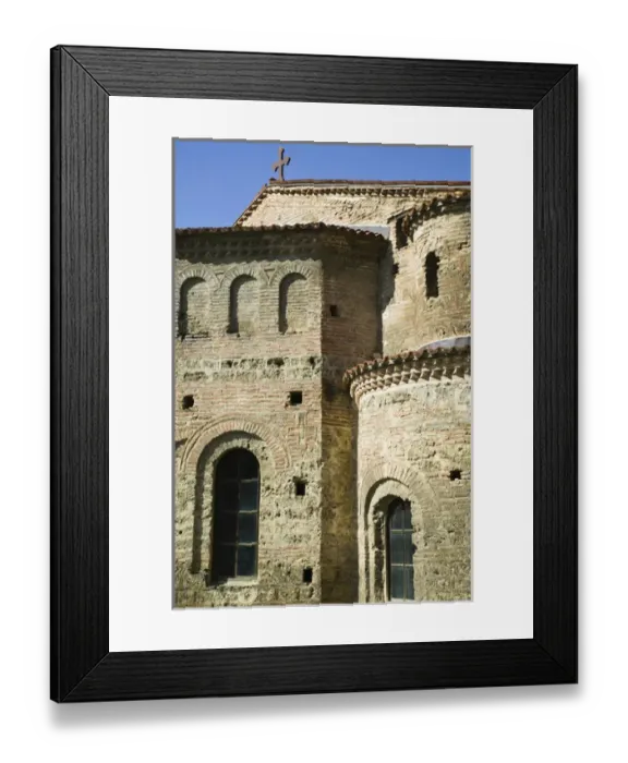Framed Print : MACEDONIA, Ohrid. Sveta Sofia Church (b. 11th century) Framed Print : MACEDONIA, Ohrid. Sveta Sofia Church (b. 11th century)