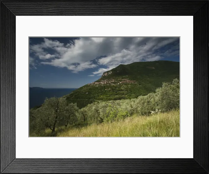 Framed Print : ITALY, Brescia Province, Piovere. Village view Framed Print : ITALY, Brescia Province, Piovere. Village view