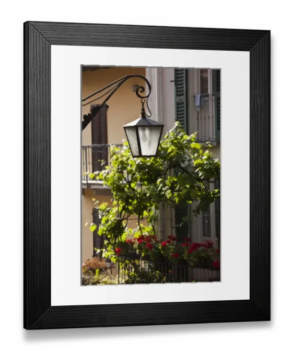 Framed Print : ITALY, Como Province, Bellagio. Town detail Framed Print : ITALY, Como Province, Bellagio. Town detail