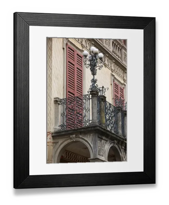 Framed Print : ITALY, Como Province, Brunate. Villa detail Framed Print : ITALY, Como Province, Brunate. Villa detail
