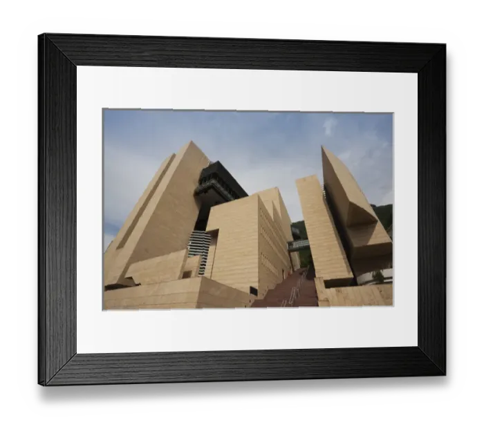 Framed Print : ITALY, Como Province, Campione D Italia. Casino di Campione, designed by architect Framed Print : ITALY, Como Province, Campione D Italia. Casino di Campione, designed by architect