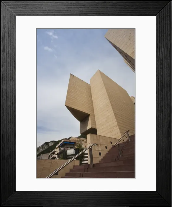 Framed Print : ITALY, Como Province, Campione D Italia. Casino di Campione, designed by architect