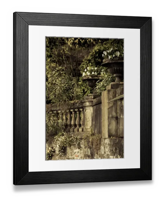 Framed Print : ITALY, Lecco Province, Varenna. Lakeside promenade detail Framed Print : ITALY, Lecco Province, Varenna. Lakeside promenade detail