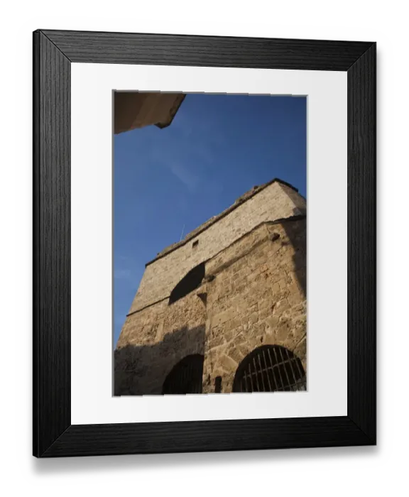 Framed Print : ITALY, Sardinia, Alghero. Torre Porta a Terra