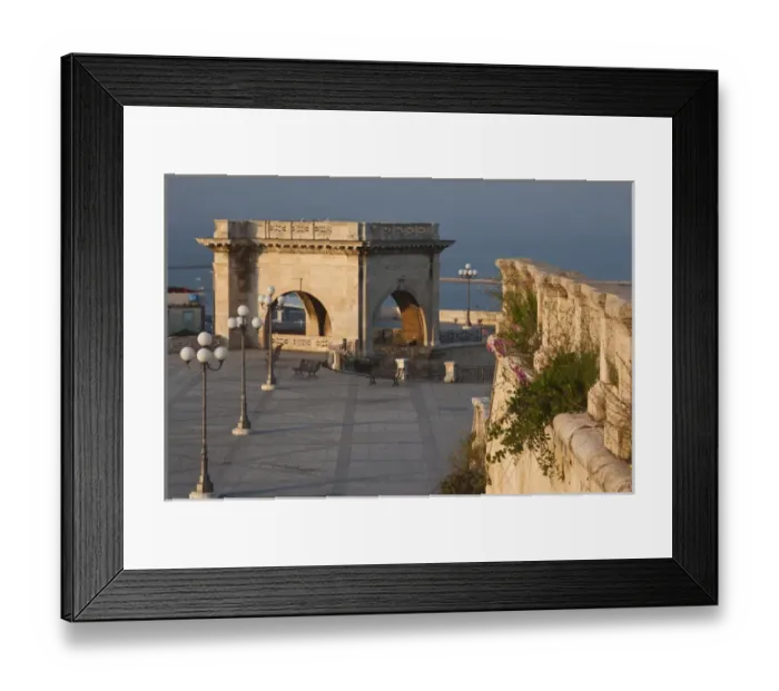 Framed Print : ITALY, Sardinia, Cagliari. Bastione San Remy, dawn Framed Print : ITALY, Sardinia, Cagliari. Bastione San Remy, dawn