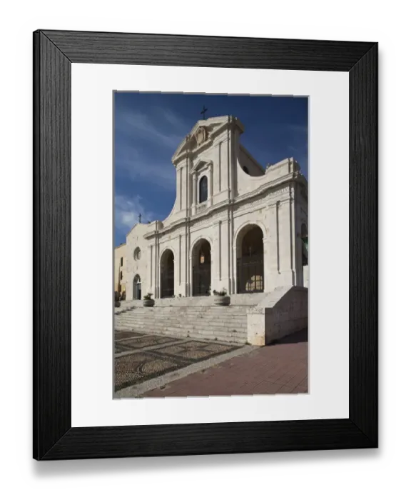 Framed Print : ITALY, Sardinia, Cagliari. Basilica Nostra Senora di Bonaria church Framed Print : ITALY, Sardinia, Cagliari. Basilica Nostra Senora di Bonaria church
