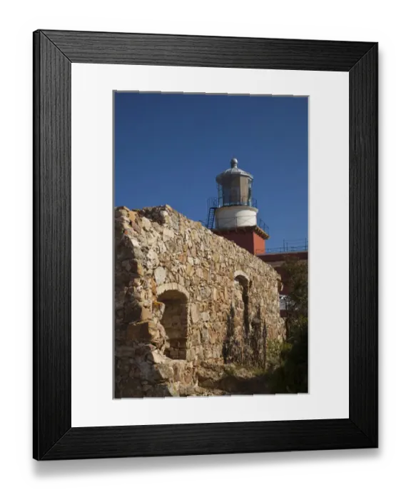 Framed Print : ITALY, Sardinia, Capo Spartivento. Lighthouse Framed Print : ITALY, Sardinia, Capo Spartivento. Lighthouse